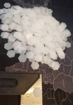 Hexagonal Plastic Blanks / Bases .625 in across flats